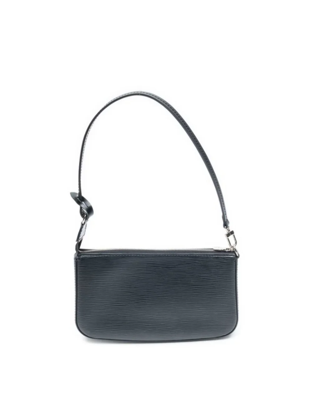 Louis Vuitton Pochette Black Epi Handbag